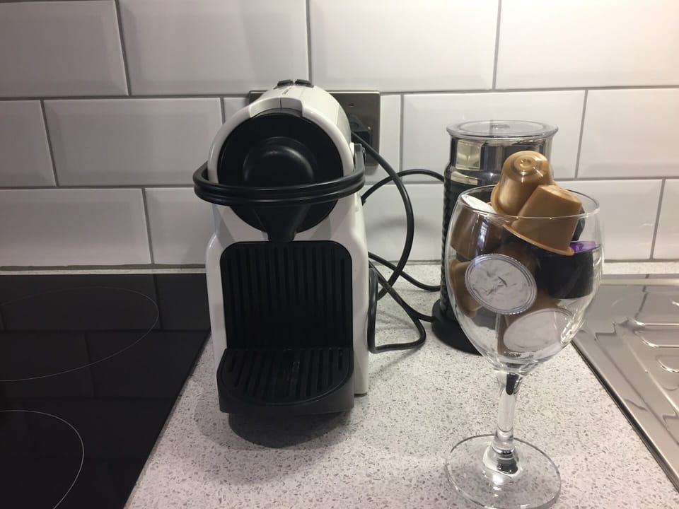 Complimentary coffee