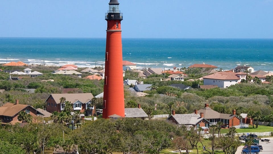 Famous Daytona Beach light tower 