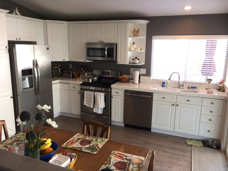 Kitchen from living Room