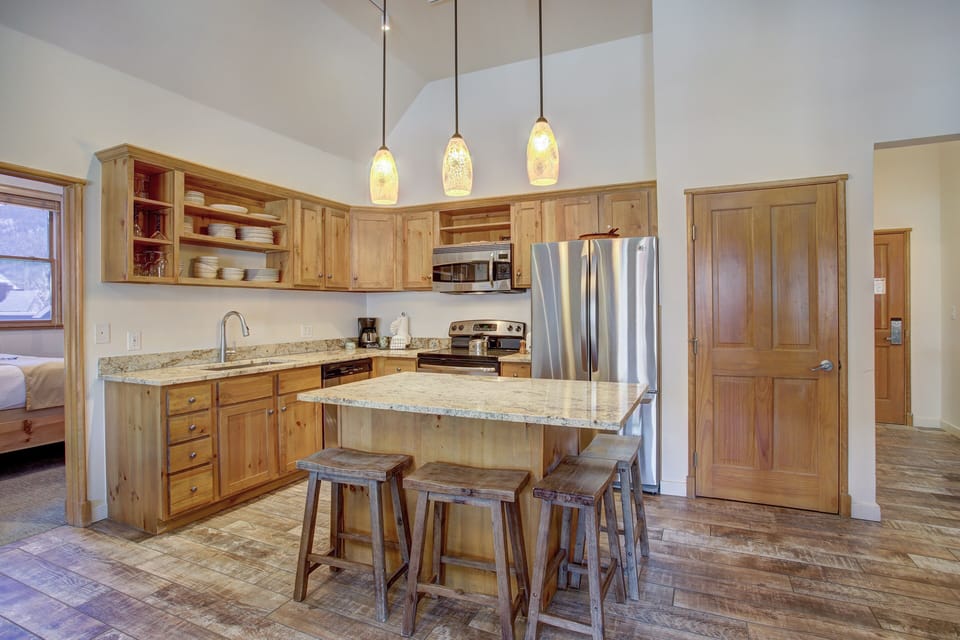 Indoors, Floor, Flooring, Hardwood, Kitchen