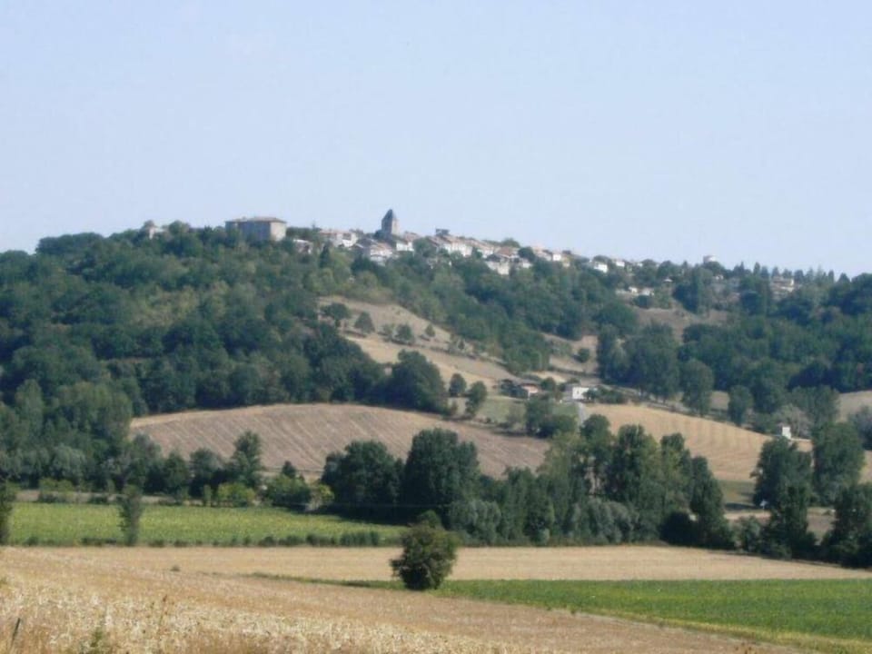 To the south