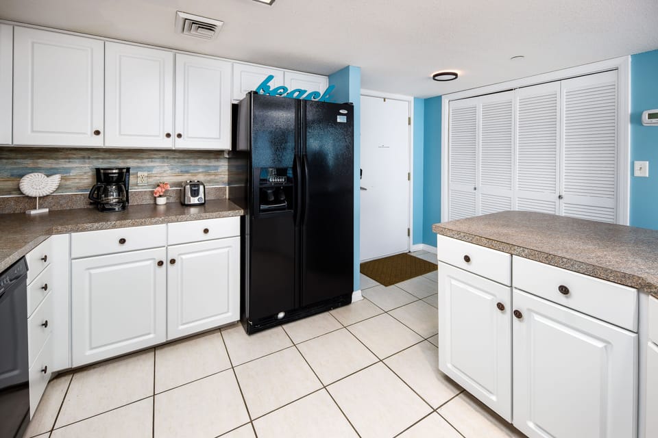 Kitchen and entry way