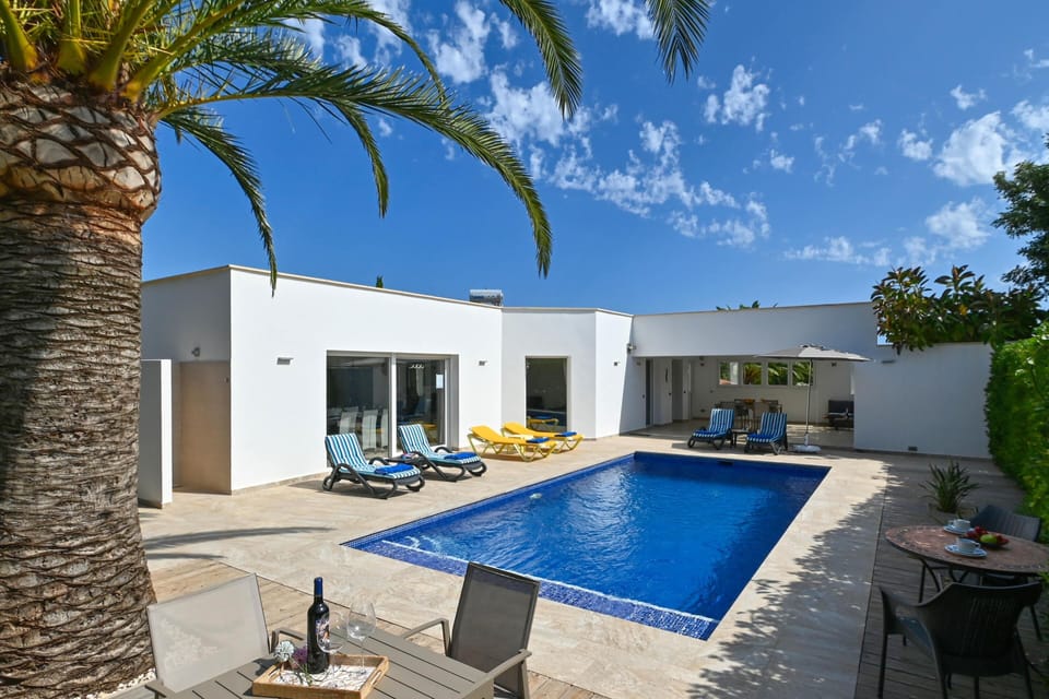 with private pool and terrace