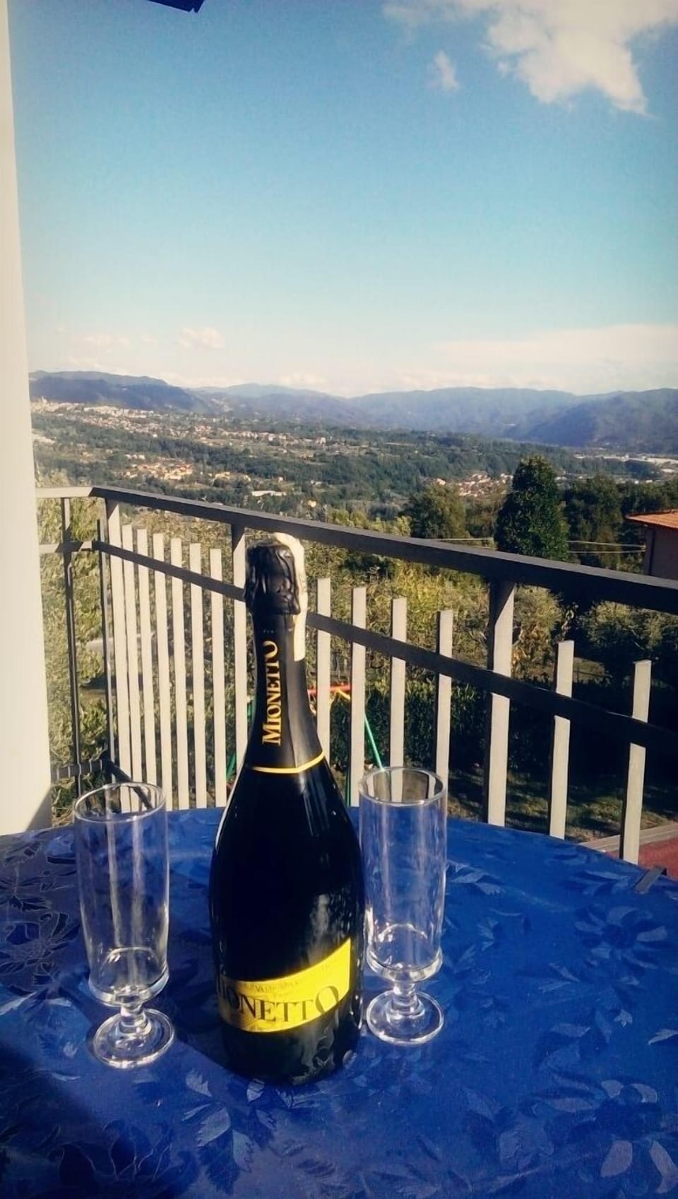 View from terrace