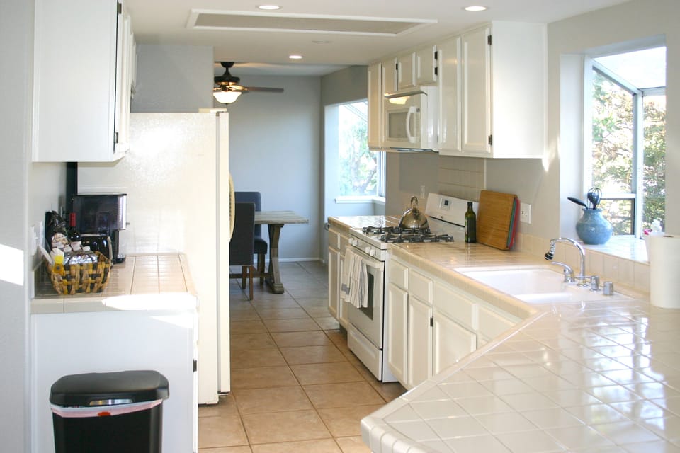 Kitchen fully equipped to cook for 8
