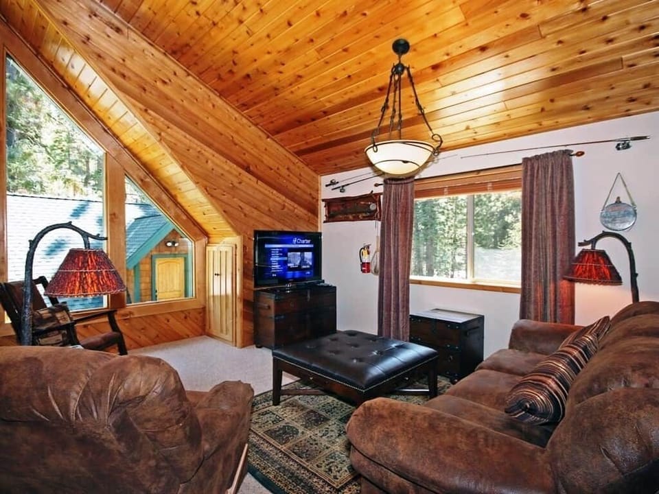 Comfy hangout space with extra sleeping room.