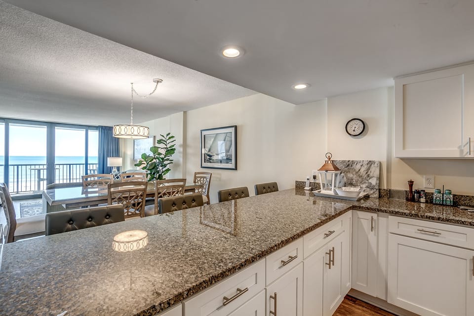 Kitchen is gorgeous