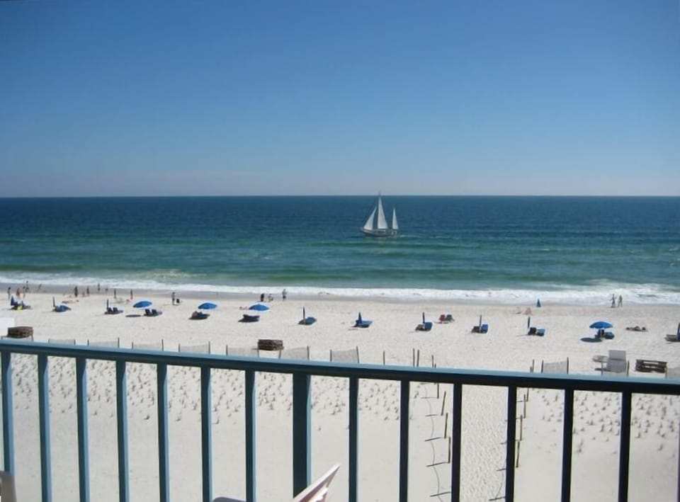 May-be there'll be enough wind for a sail.... View from balcony