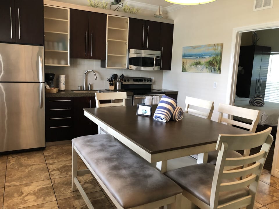 Kitchen in condo A. It’s a 2B/2B