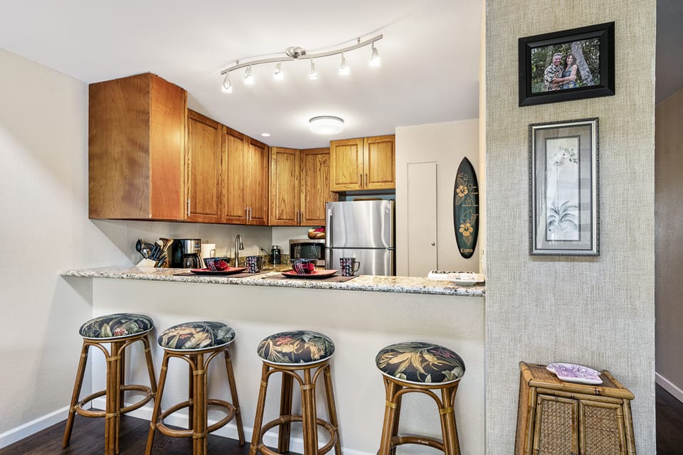 Start your day in paradise with a cup of Kona coffee.