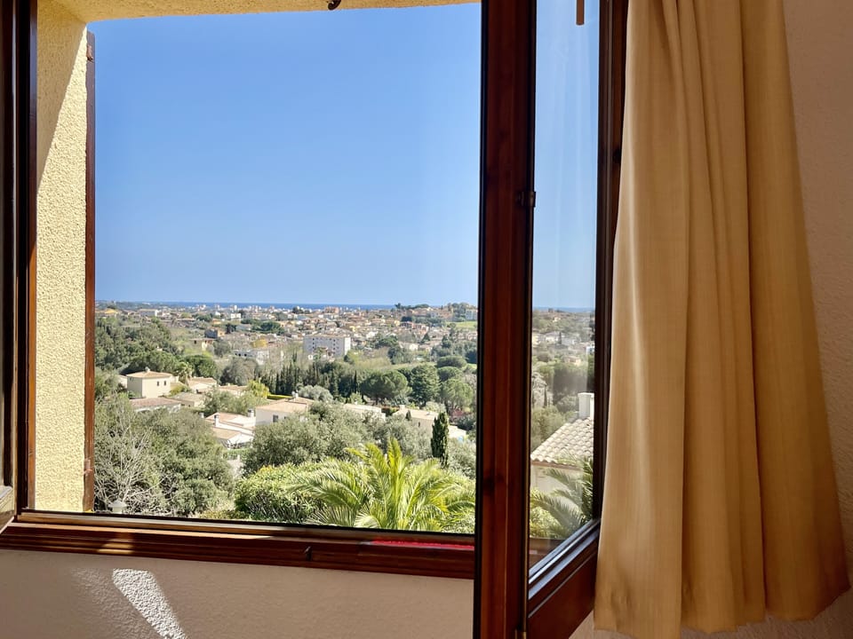 Villa Tranquila - outstanding view from queen bedroom with private terrace