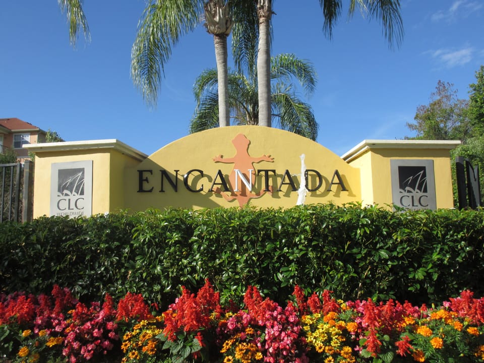 Resort entrance