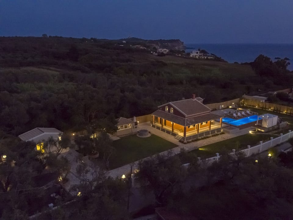Plot area of the Villa