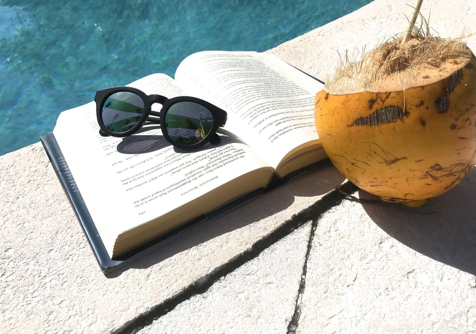 Relax poolside...