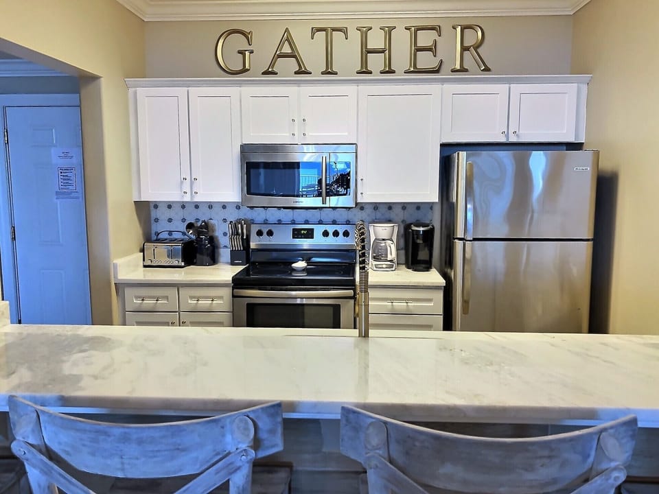 Fully updated kitchen with soft close cabinets