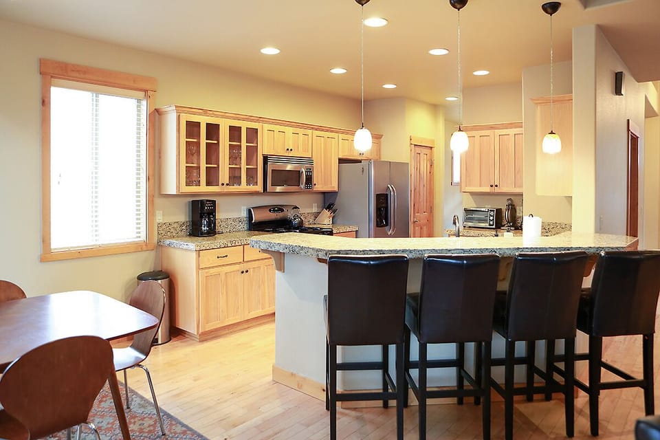 Kitchen and bar
