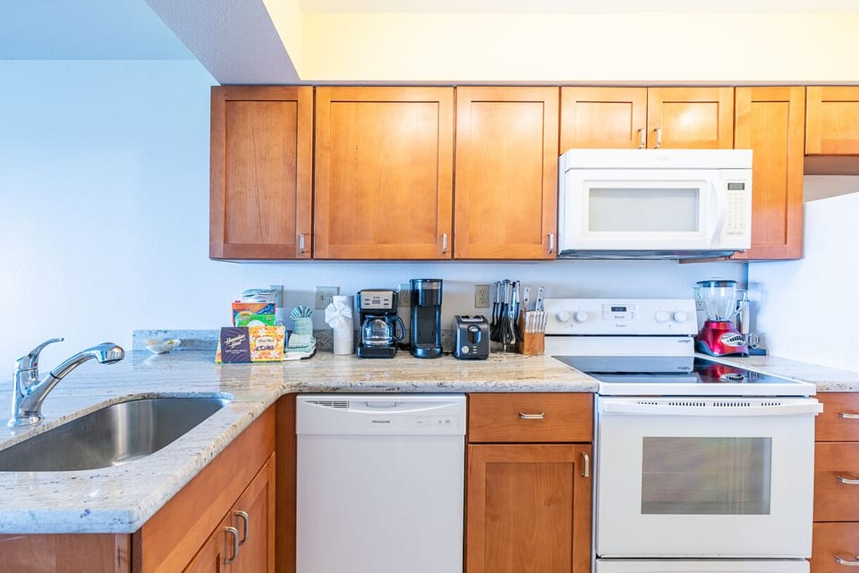 Everything you need to cook up your meals is right here