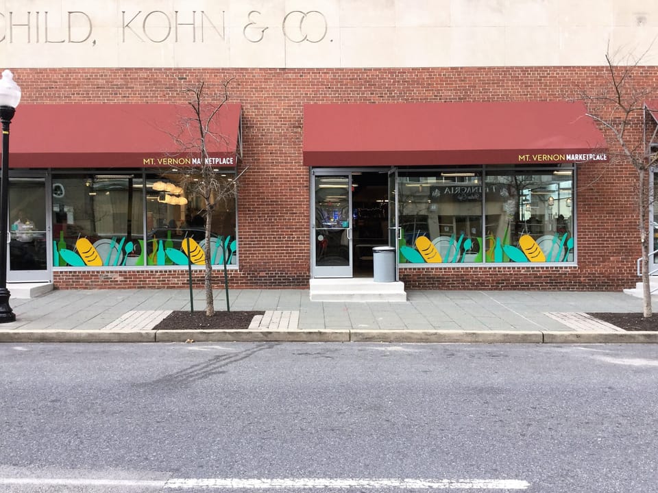 Mt. Vernon Marketplace is located right across the street!