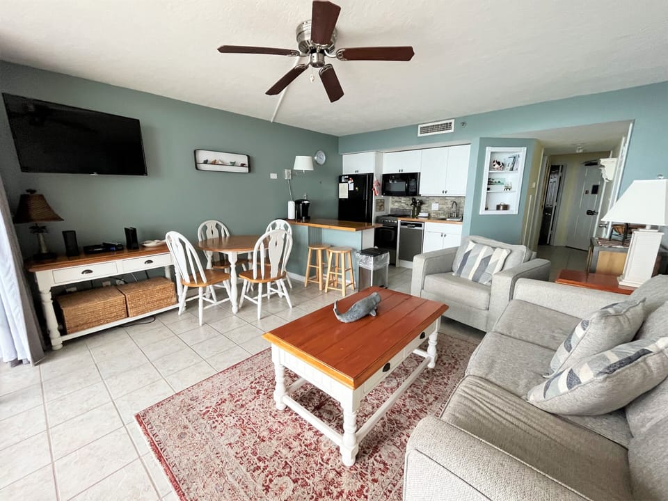 Living, Dinning, Kitchen