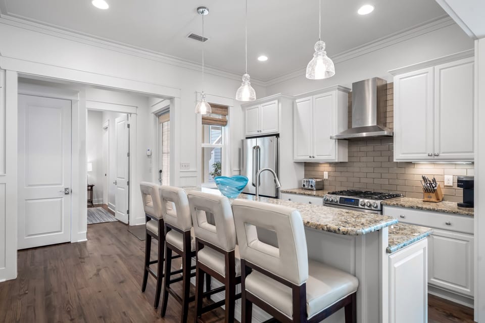Designer touches throughout the home
