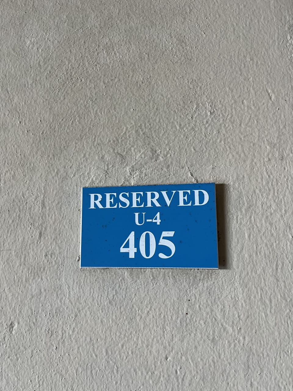 Indoor parking place for your vehicle. 