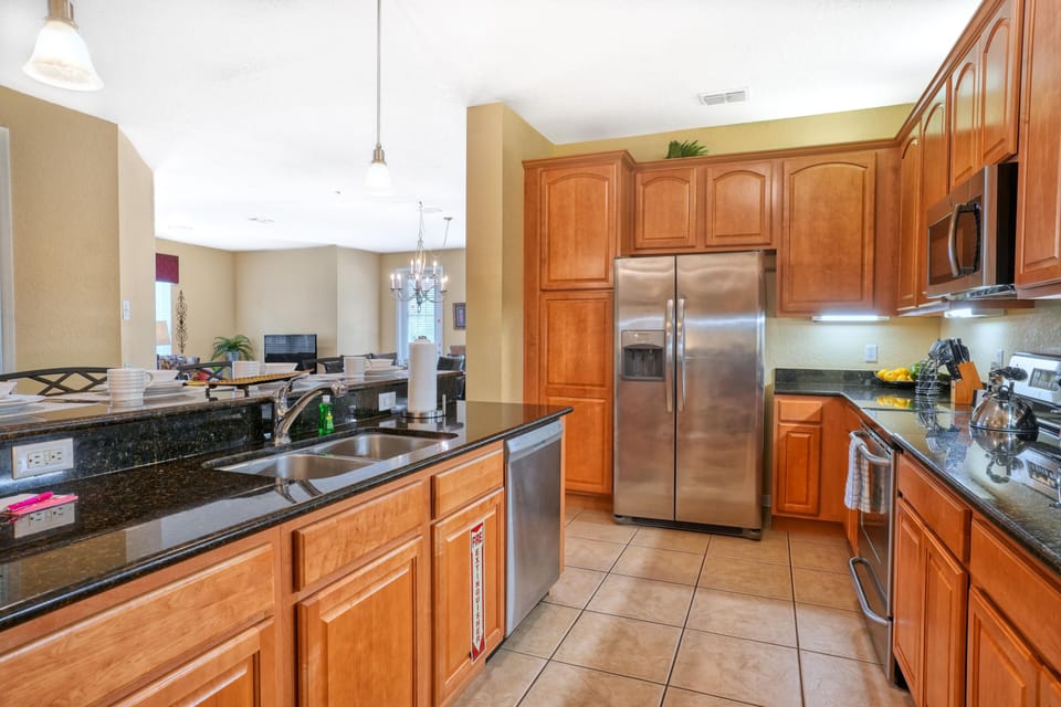 Kitchen Mastery: This fully equipped kitchen is a chef's dream, boasting modern appliances and ample space to unleash culinary creativity and prepare delicious meals with ease.