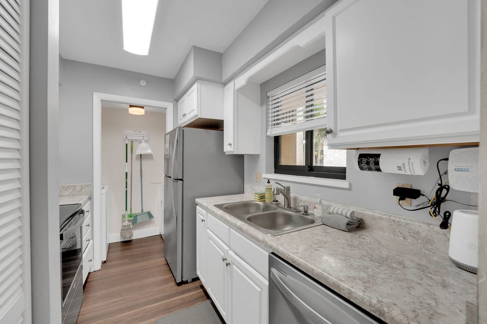 Kitchen at Santa Maria Harbour Resort Condo 111