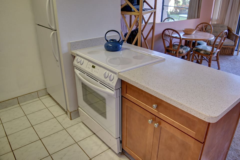 Newly updated kitchen cabinets and counters