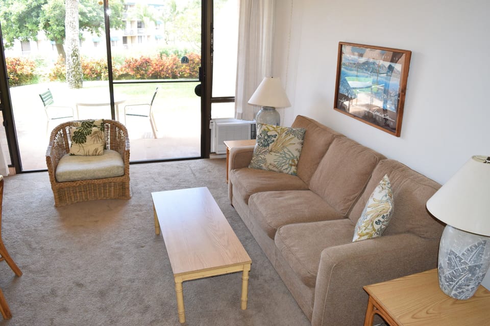 Comfortable seating area