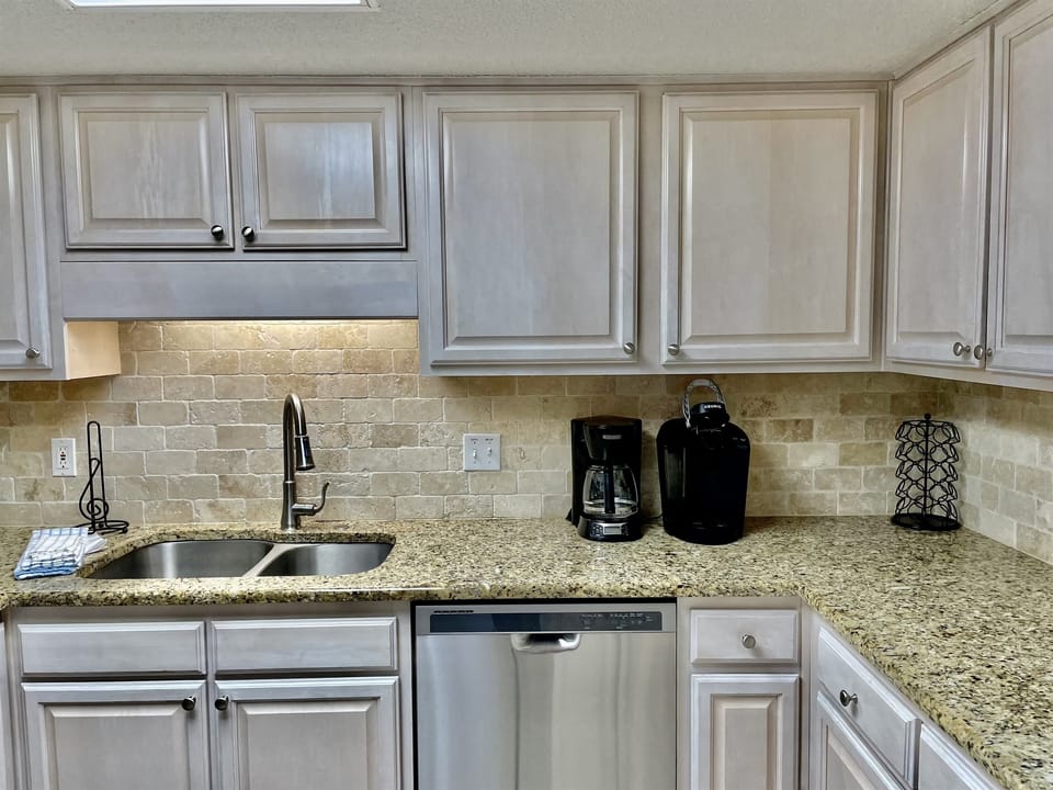 We offer a standard coffee maker and a Keurig...and also a crock pot!