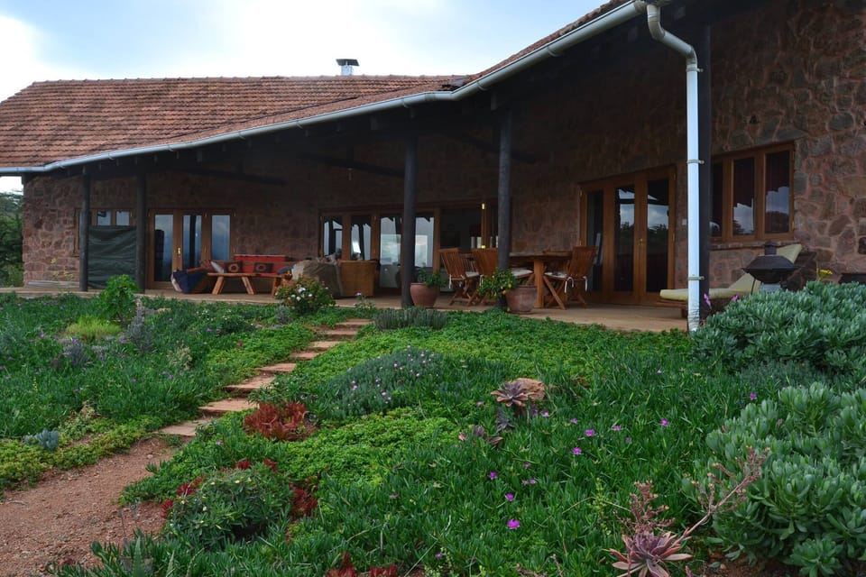 Beautiful House built with local stone and blending well into the surroundings