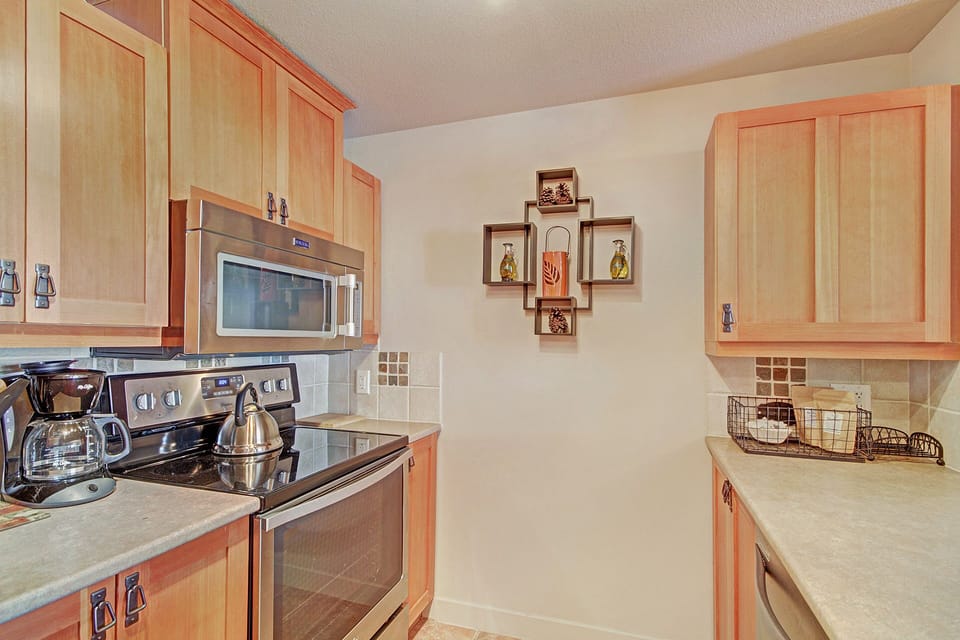 Kitchen area.