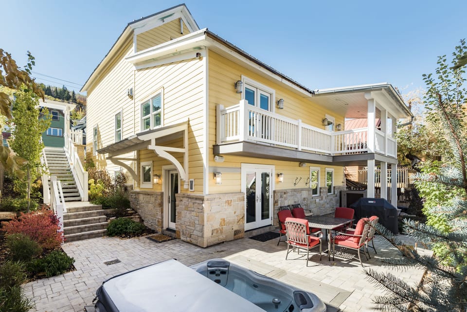 back view of house