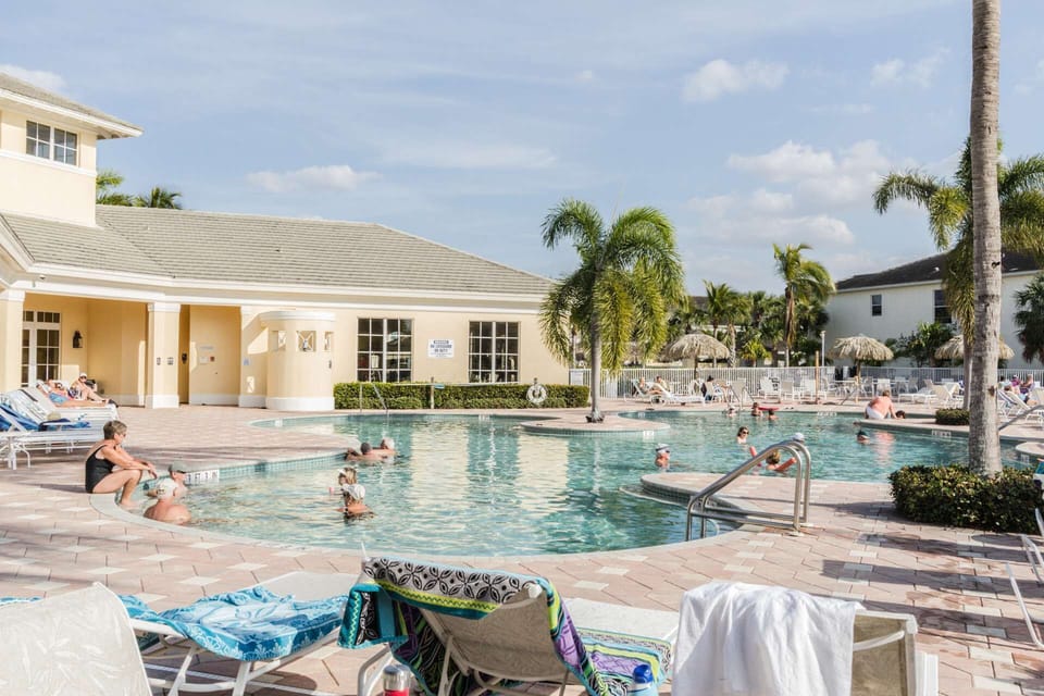 You will enjoy lounging poolside, meeting up with friends, or taking a refreshing swim at the resort style heated lagoon pool.