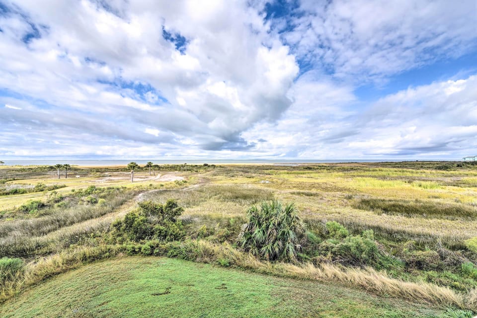 View from Private Furnished Balcony