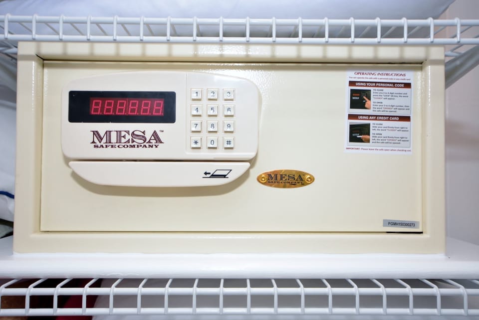 Safe in Bedroom