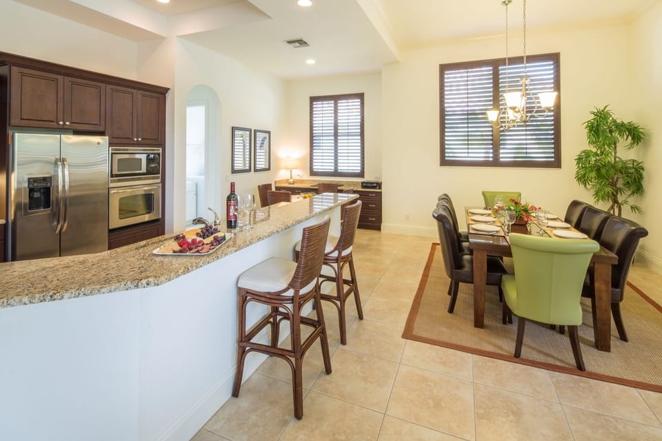 Dining room and Kitchen