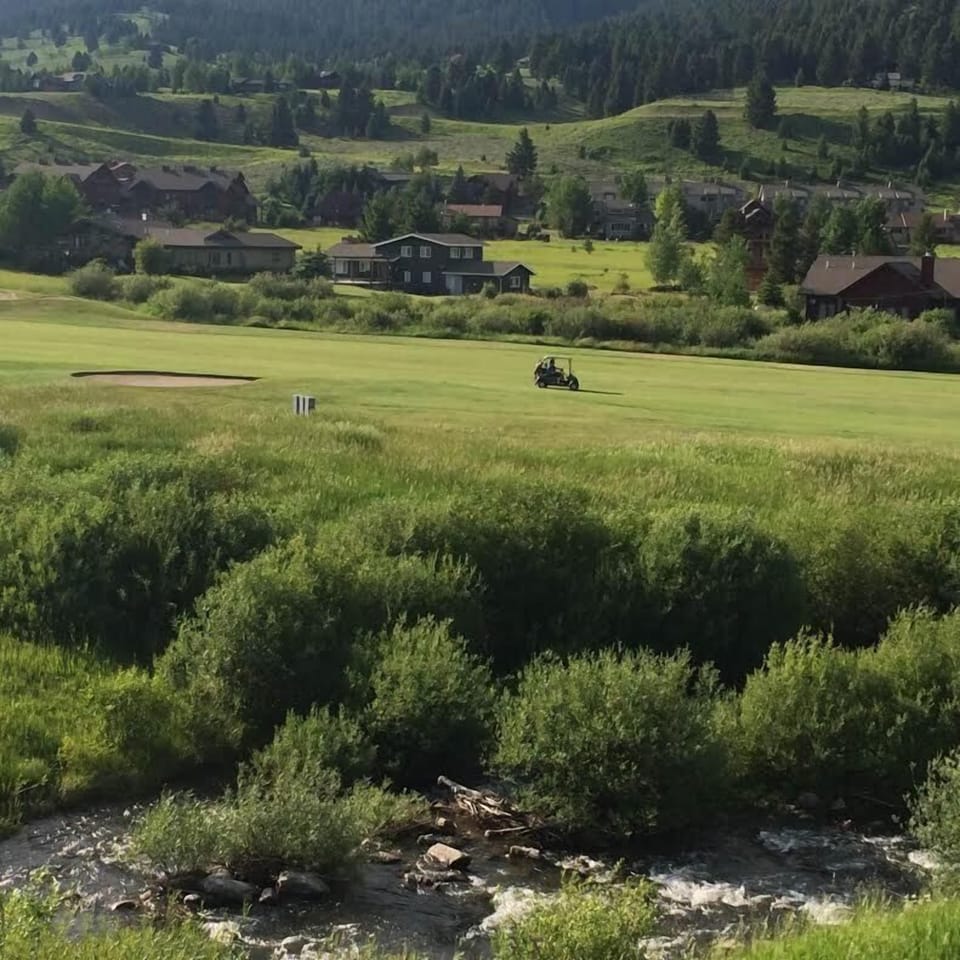 The Arnold Palmer Golf Course behind the condo.