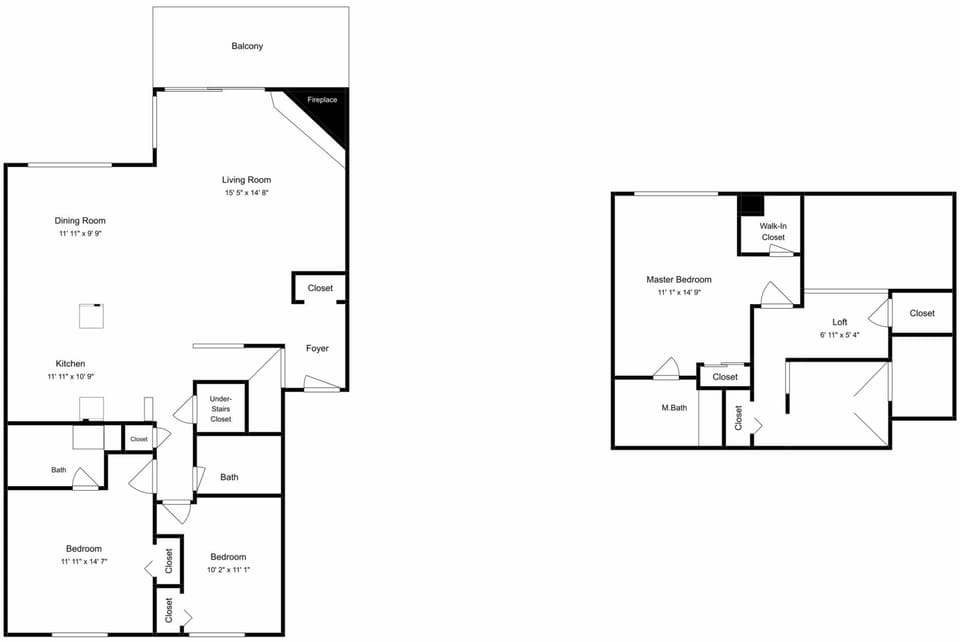 Explore the thoughtfully designed layout of your mountain retreat with spacious bedrooms, modern amenities, and comfortable living areas.