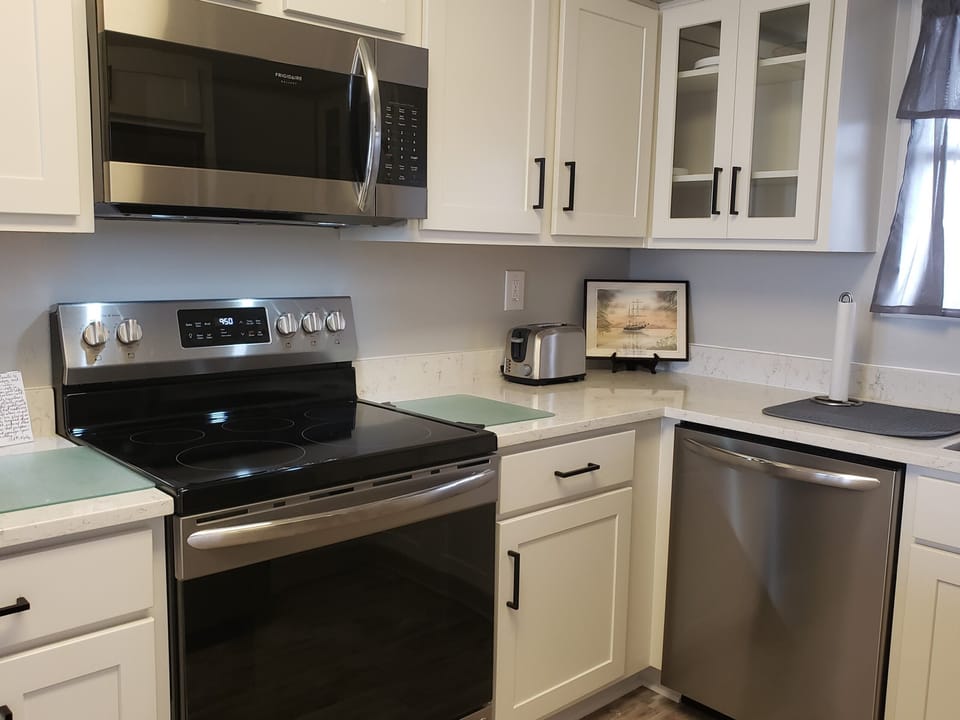 stainless appliances