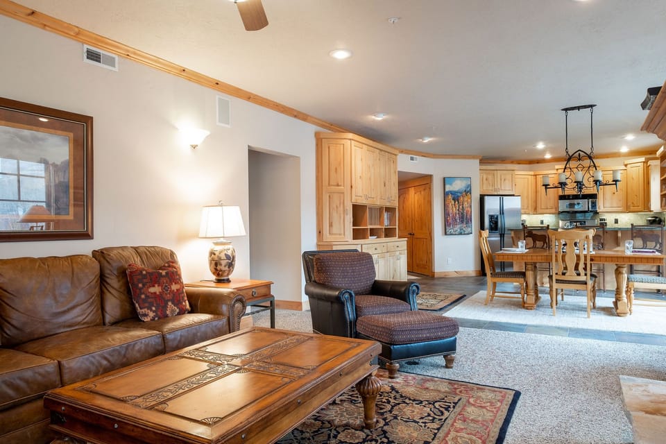 Living and dining room