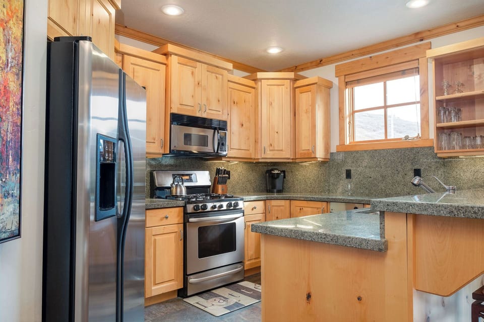 Fully equipped kitchen