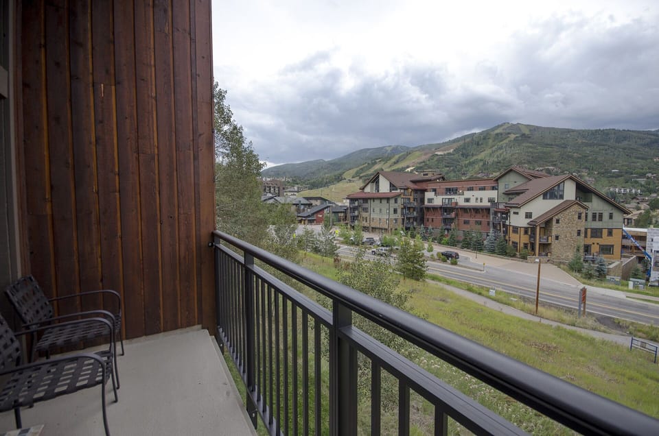 Step onto your private balcony and soak in stunning mountain views while sipping morning coffee in the fresh alpine air.