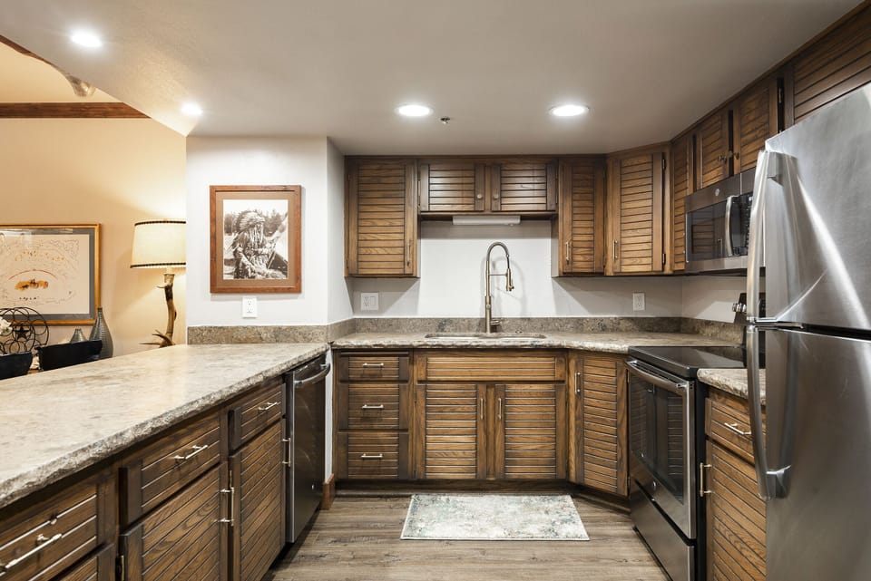 Newly updated kitchen