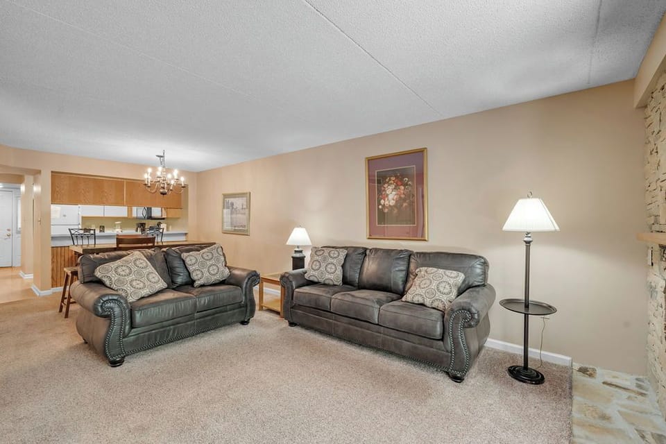 Lots of room for the entire family to relax.