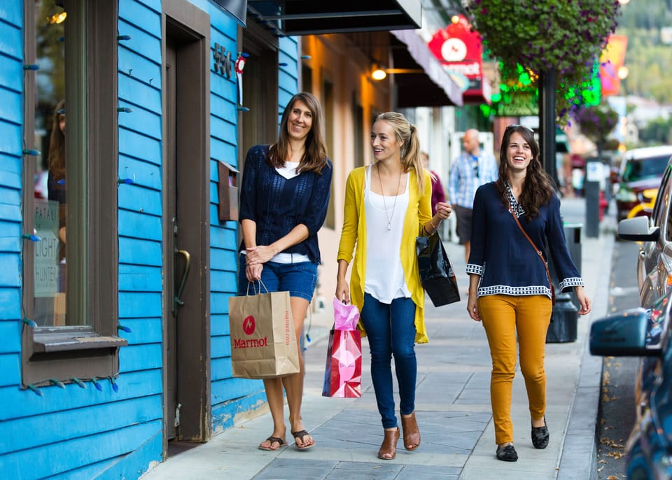 Shopping on Main Street