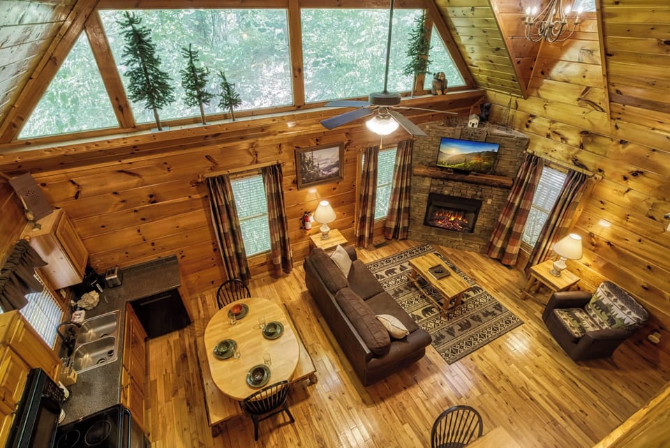 View from the Top Stairs leading up to 2nd bedroom!