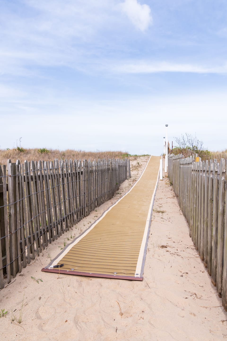 Included: Private Beach Path w/ Beach Toy Corral to left on Owner's Property