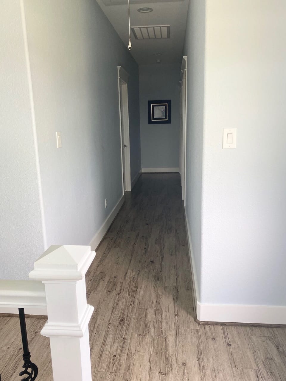 Second floor hallway
