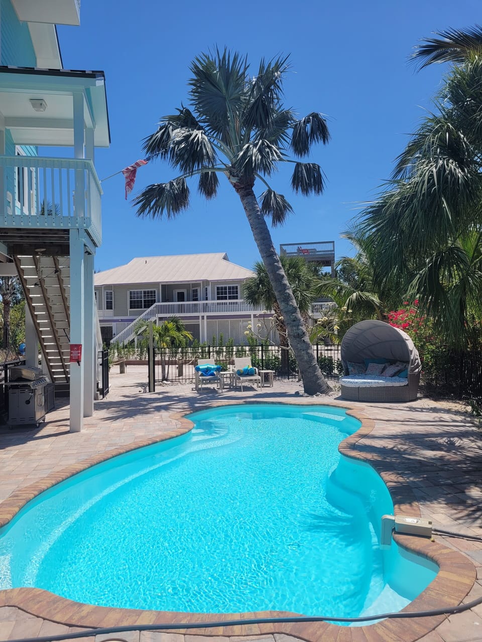 Large heated pool for all to enjoy.
